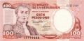 Colombia 100 Pesos,  7. 8.1991