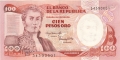 Colombia 100 Pesos, 12.10.1984