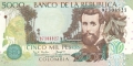 Colombia 5000 Pesos,  4. 2.2006