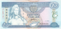 Cyprus 20 Pounds,  1. 3.1993