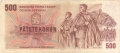 Czechoslovakia 500 Korun, 1973