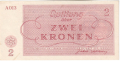 Czechoslovakia 2 Kronen, 1943