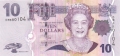 Fiji 10 Dollars, (2007)