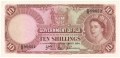Fiji 10 Shillings,  1. 9.1964