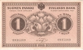 Finland 1 Markka, 1916