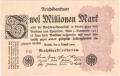 Germany 2 Million Mark,  9. 8.1923