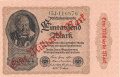 Germany 1 Million Mark, 1923 on old date