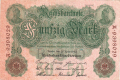 Germany 50 Mark, 21. 4.1910