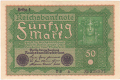 Germany 50 Mark, 24. 6.1919