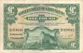 Gibraltar 1 Pound,  1. 6.1942