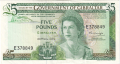 Gibraltar 5 Pounds, 20.11.1975