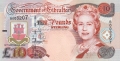 Gibraltar 10 Pounds, 10. 9.2002