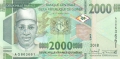 Guinea 2000 Francs, 2018