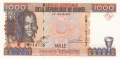 Guinea 1000 Francs, 1998