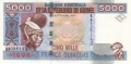 Guinea 5000 Francs, 1998