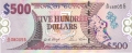Guyana 500 Dollars, (2002)