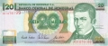 Honduras 20 Lempiras, 12. 5.1994