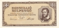 Hungary 1 Million Milpengo, 24. 5.1946