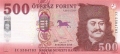 Hungary 500 Forint, 2018