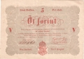Hungary 5 Forint,  1. 9.1848