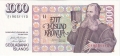 Iceland 1000 Kronur, 22. 5.2001