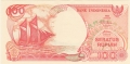 Indonesia 100 Rupiah, 1992 - various dates