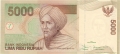 Indonesia 5000 Rupiah, 2003
