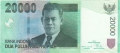 Indonesia 20,000 Rupiah, 2005