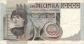 Italy 10,000 Lire,  1.11.1982