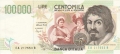 Italy 100,000 Lire,  6. 5.1994