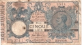 Italy 5 Lire, 1914
