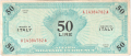 Italy 50 Lire, 1943A