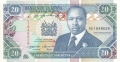 Kenya 20 Shillings, 14. 9.1993