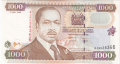 Kenya 1000 Shilingi,  1. 6.2000