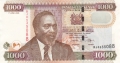 Kenya 1000 Shillings,  1. 6.2005