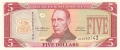 Liberia 5 Dollars, 2008
