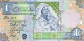 Libya 1 Dinar, (2002)