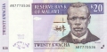 Malawi 20 Kwacha,  1. 7.2007