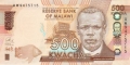 Malawi 500 Kwacha,  1. 1.2014