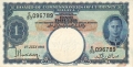 Malaya 1 Dollar,  1. 7.1941
