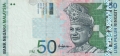 Malaysia 50 Ringgit, (2001)