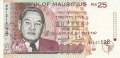 Mauritius 25 Rupees, 1998