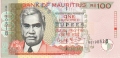 Mauritius 100 Rupees, 2001
