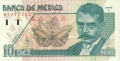 Mexico 10 Pesos,  6. 5.1994