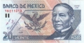 Mexico 20 Pesos, 10. 5.1996