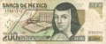Mexico 200 Pesos, 25. 8.2000