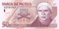 Mexico 50 Pesos, 26. 3.2002