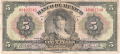 Mexico 5 Pesos,  7. 3.1934