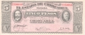 Mexico 5 Pesos, 1915