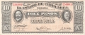 Mexico 10 Pesos, 1914